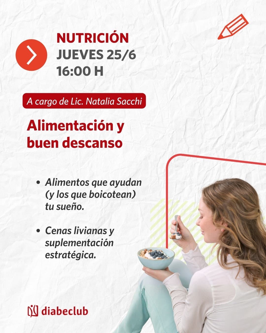 Alimentación y buen descanso